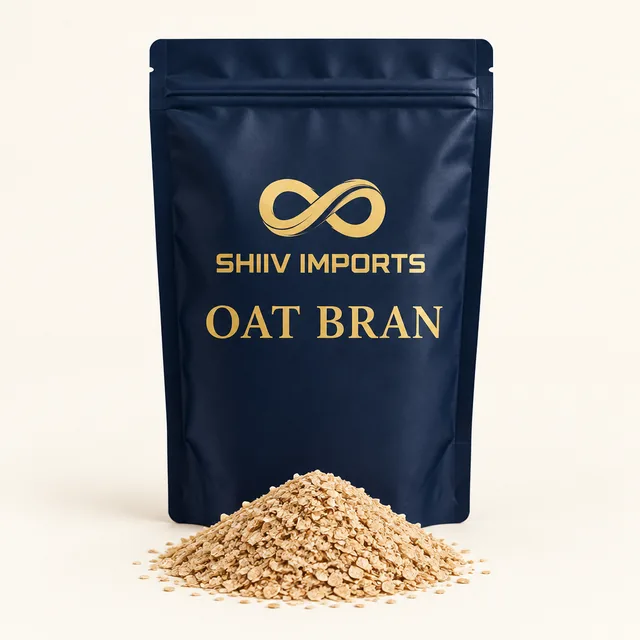 Oat bran pack for muffins, slices and breakfast mixes