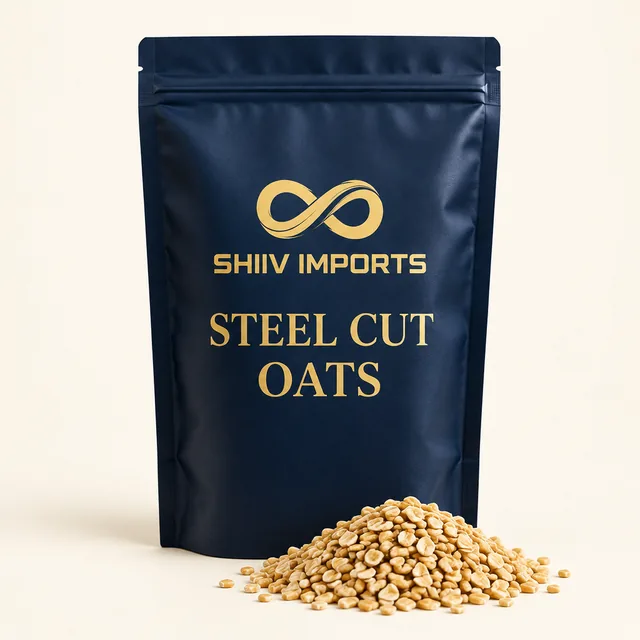 Steel cut oats pack for a firmer breakfast bowl